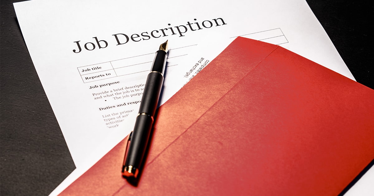 what to include in a job description